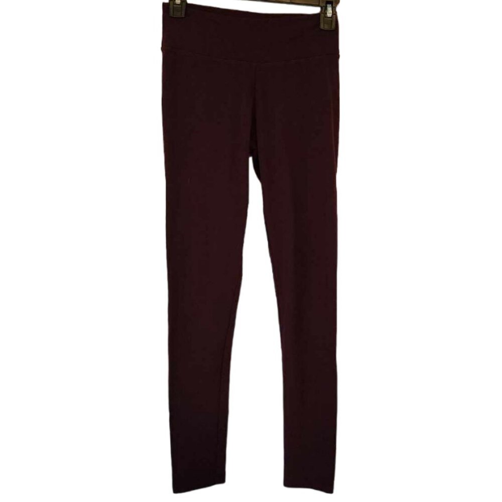 EUC Aerie Wine Colored Leggings